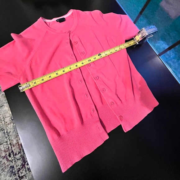 Gap Pink Cardigan with 3/4 Sleeves, Adult Size M - Picture 10 of 15